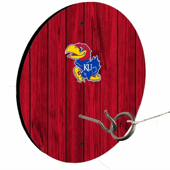 University of Kansas Jayhawks Red Ring Toss Lawn Game