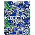 thumbnail image 1 of University of Kentucky Wildcats Pop Art Graffiti Print Cotton Fabric-Sold by the yard, 1 of 2