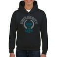 thumbnail image 1 of University of Life - Dark Emoji College Style Graphic Youth's Hoodie, 1 of 4