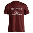 thumbnail image 1 of University of Louisiana Monroe Warhawks ULM Distressed Retro Short Sleeve T-Shirt, 1 of 4