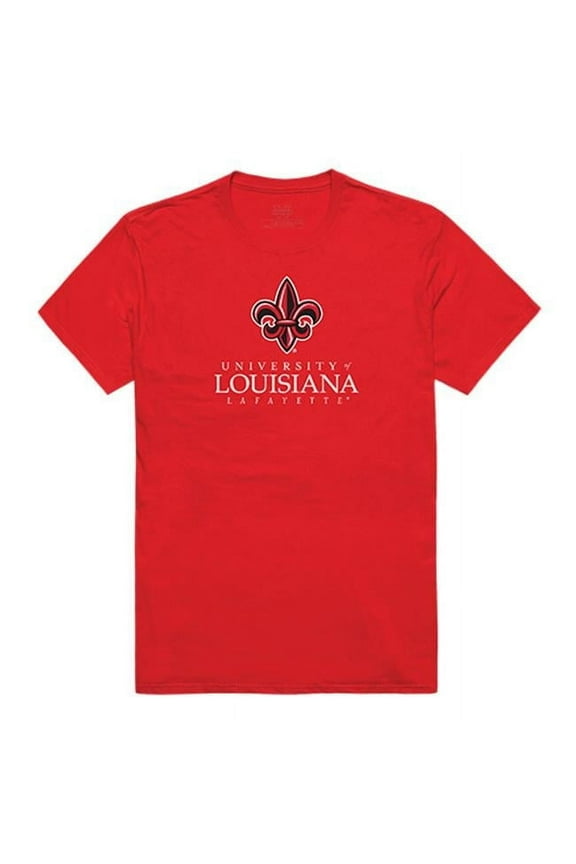 University of Louisiana at Lafayette Mens Institutional Tee - Red - 2X