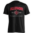 thumbnail image 1 of University of Louisiana at Lafayette Ragin' Cajuns Alumni Proud Graduate Short Sleeve T-Shirt, 1 of 4