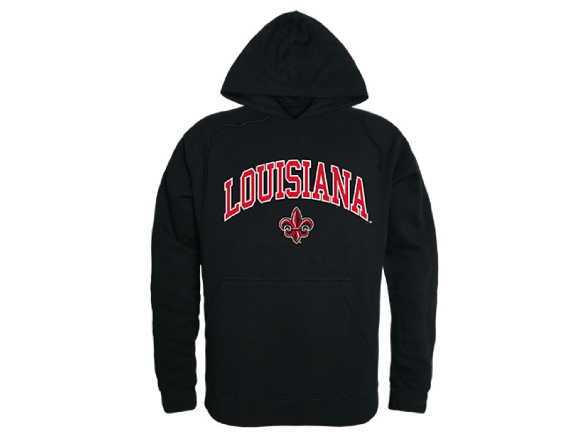 University of Louisiana at Lafayette Ragin' Cajuns Campus Hoodie Sweatshirt  Black 