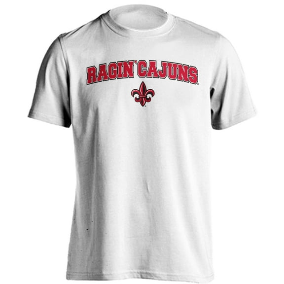 University of Louisiana at Lafayette Ragin' Cajuns Classic Arch with Mascot Short Sleeve T-Shirt