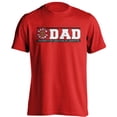 thumbnail image 1 of University of Louisiana at Lafayette Ragin' Cajuns Dad Proud Parent Short Sleeve T-Shirt, 1 of 4