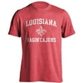 thumbnail image 1 of University of Louisiana at Lafayette Ragin' Cajuns ULL Distressed Retro Short Sleeve T-Shirt, 1 of 4