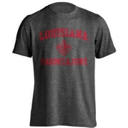 University of Louisiana at Lafayette Ragin Cajuns ULL Distressed Retro Short Sleeve T-Shirt