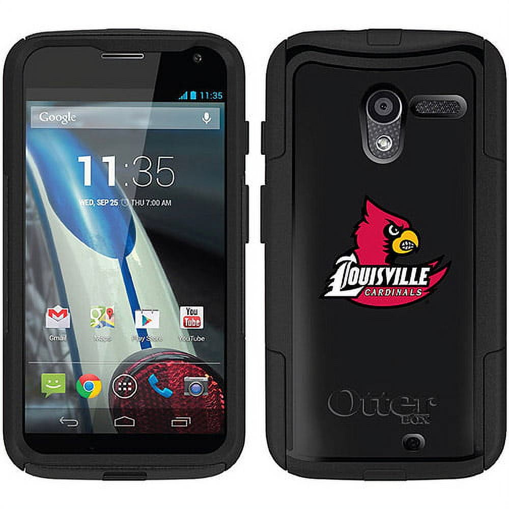 University of Louisville Cardinal Design on OtterBox Commuter Series Case  for Moto X by Motorola 