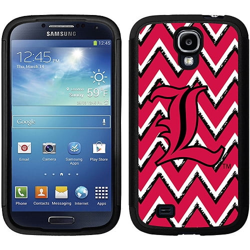 University of Louisville Sketchy Chevron Design on Samsung Galaxy S4  Guardian Case by Coveroo 