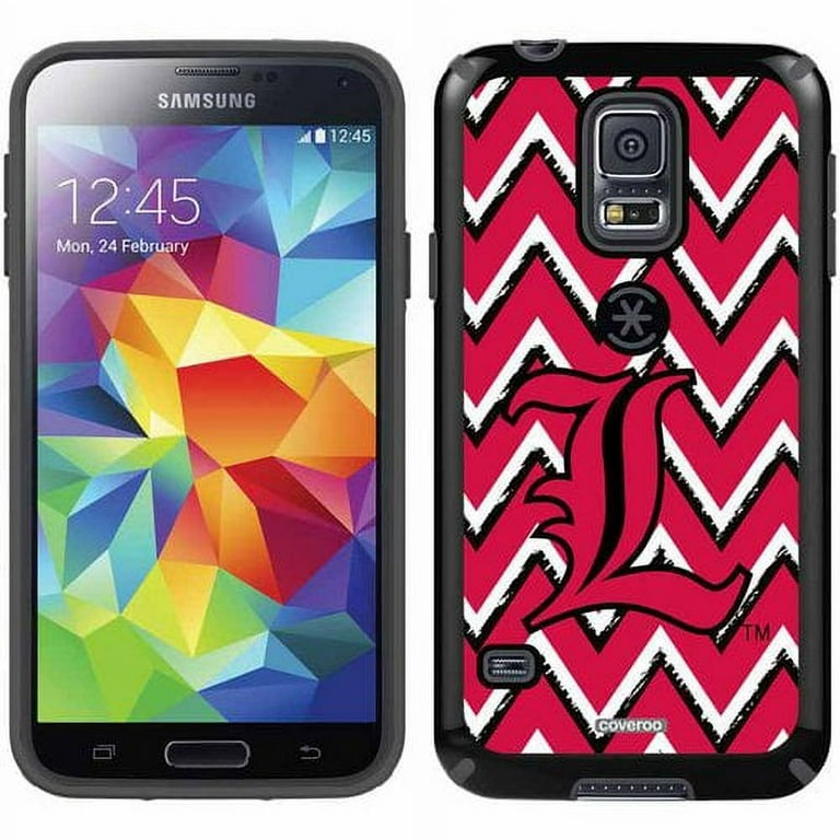 University of Louisville Sketchy Chevron Design on Samsung Galaxy S5  CandyShell Case by Speck 