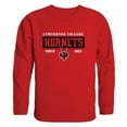 thumbnail image 1 of University of Lynchburg Campus Crewneck Sweatshirt, Red - 2XL, 1 of 1