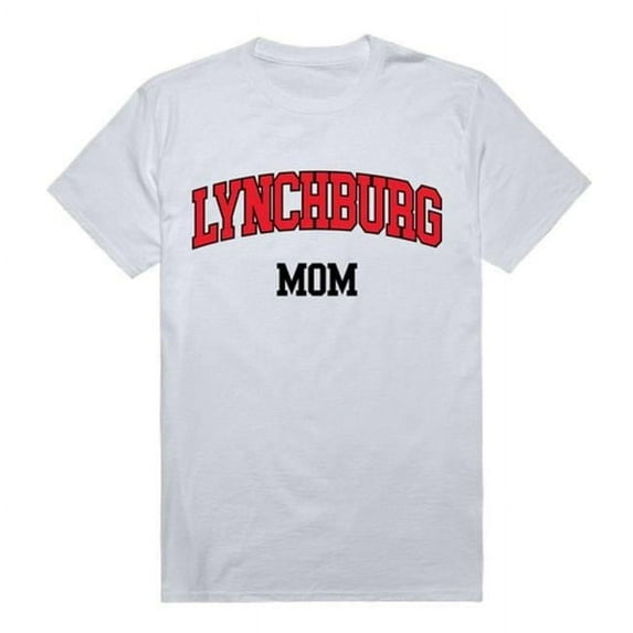 University of Lynchburg College Mom T-Shirt, White - Extra Large