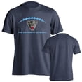 thumbnail image 1 of University of Maine Black Bears Football Laces Out Football Logo Short Sleeve T-Shirt, 1 of 4