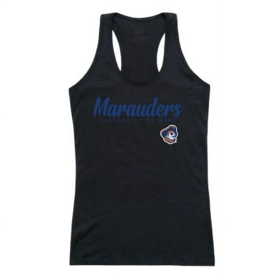 University of Mary Marauders Script Tank Top, Black - Extra Large