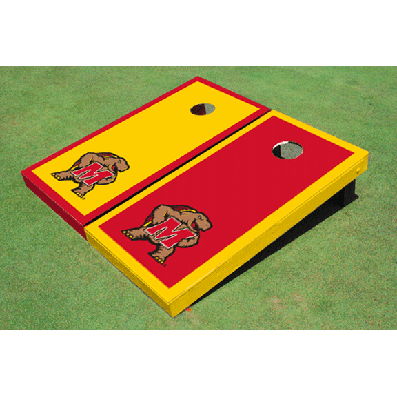 University of Maryland Alternating Border Cornhole Boards