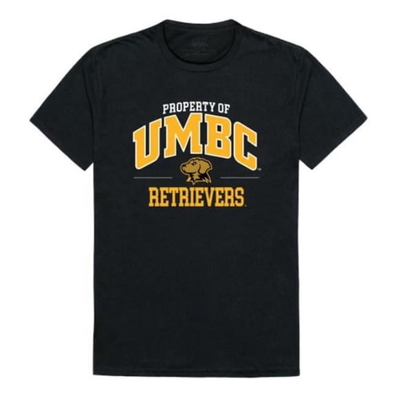 University of Maryland, Baltimore Property T-Shirt, Black & White - Small