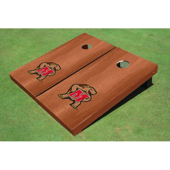 University of Maryland Solid Rosewood Cornhole Boards
