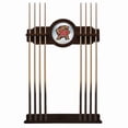 thumbnail image 1 of University of Maryland Solid Wood Cue Rack with a English Tudor Finish, 1 of 3