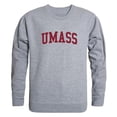 thumbnail image 1 of University of Massachusetts Men GameDay Crewneck Sweatshirt, Heather Grey - Medium, 1 of 1