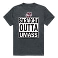thumbnail image 1 of University of Massachusetts Straight Outta College Tee for Men - H. Charcoal - Small, 1 of 1