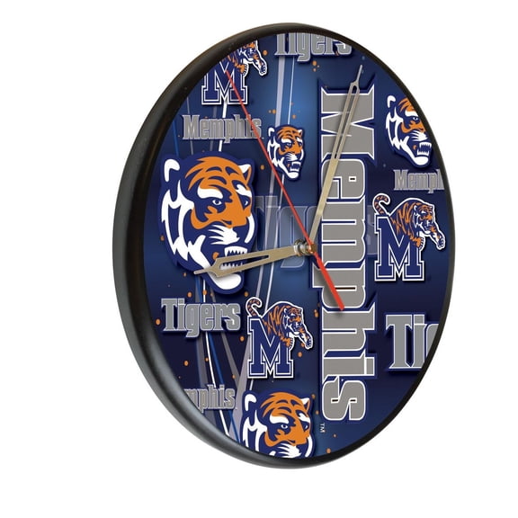 University of Memphis 13" Solid Wood Clock