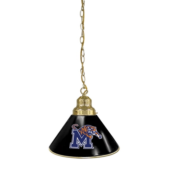 University of Memphis Pendant Light with Chrome FIxture