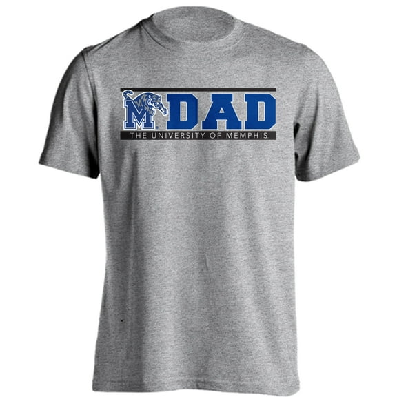 University of Memphis Tigers Dad Proud Parent Short Sleeve T-Shirt