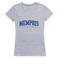 thumbnail image 1 of University of Memphis Tigers Game Day Womens T-Shirt, Heather Grey - Extra Large, 1 of 1