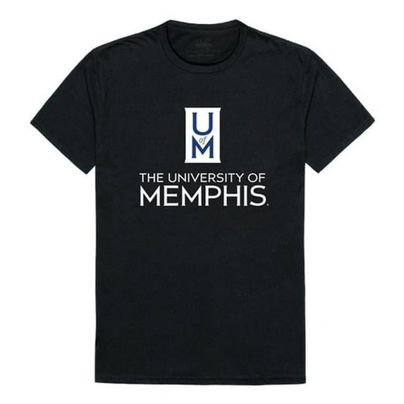 University of Memphis Tigers Institutional T-Shirt, Black - Large