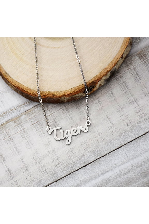 University of Memphis Tigers Script Necklace