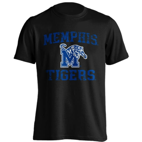 University of Memphis Tigers UM Distressed Retro Short Sleeve T-Shirt