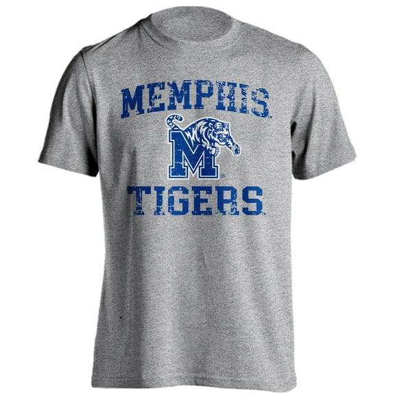 University of Memphis Tigers UM Distressed Retro Short Sleeve T-Shirt