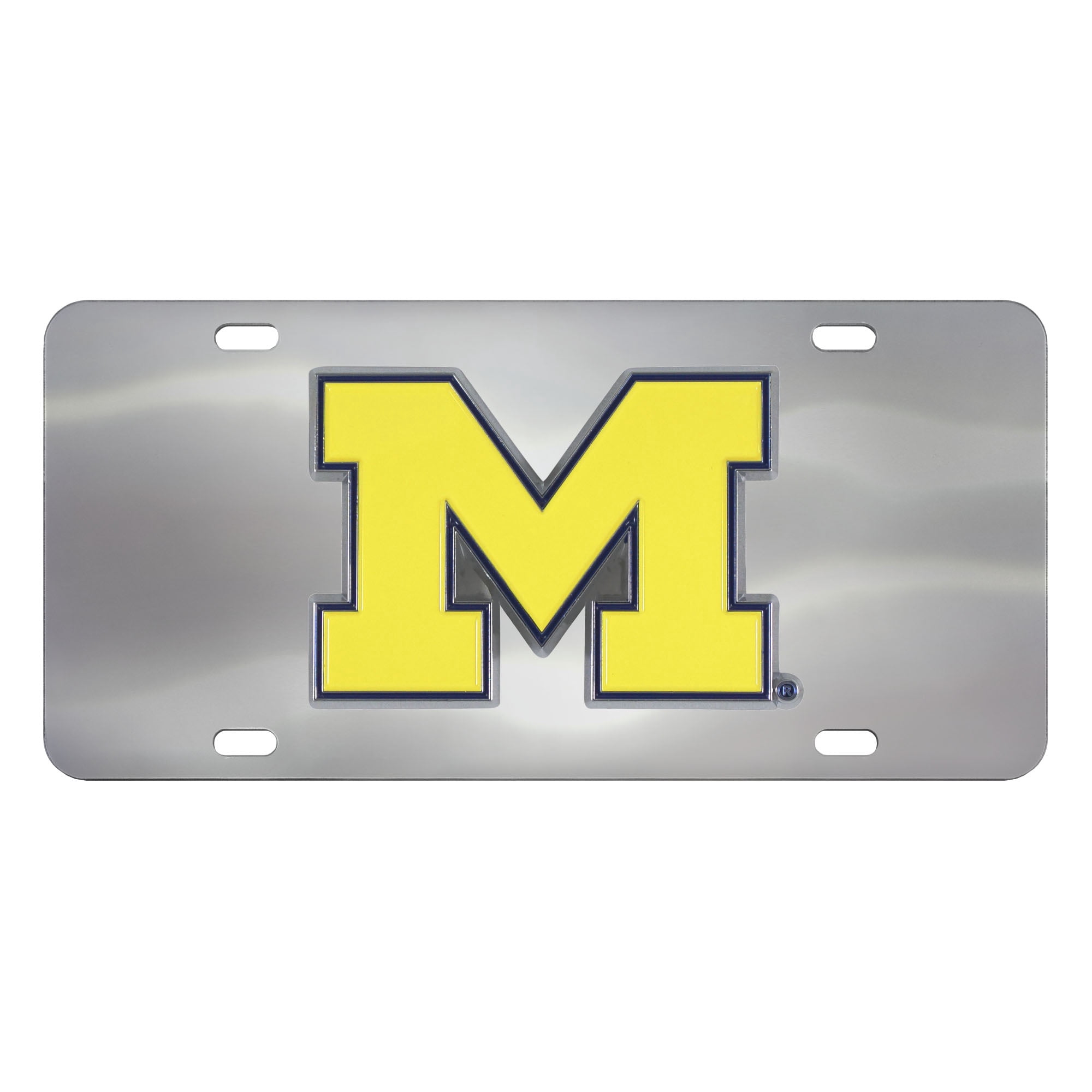 University of Michigan Diecast License Plate