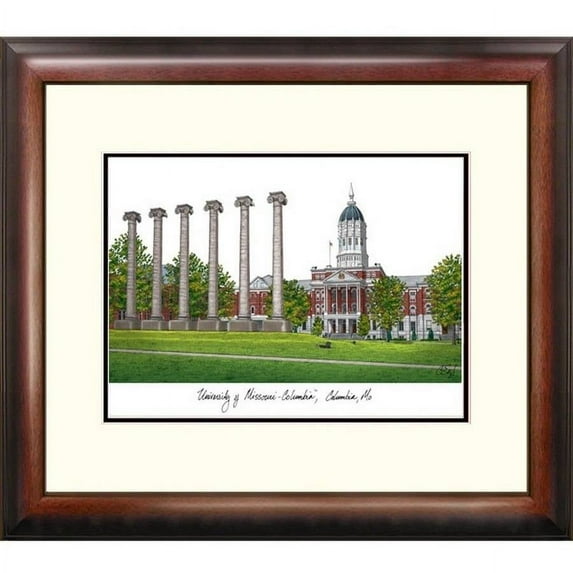 University of Missouri Alumnus Framed Lithograph