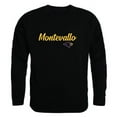 thumbnail image 1 of University of Montevallo Falcons Script Crewneck Sweatshirt, Black - Large, 1 of 1