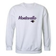 thumbnail image 1 of University of Montevallo Falcons Script Crewneck Sweatshirt, White - 2XL, 1 of 1