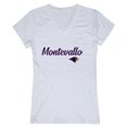 thumbnail image 1 of University of Montevallo Falcons Women Script T-Shirt, White - 2XL, 1 of 1