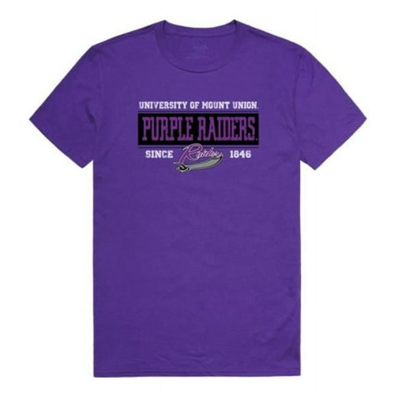 University of Mount Union Established T-Shirt, Purple - Medium