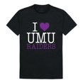 thumbnail image 1 of University of Mount Union I Love T-Shirt, Black - Large, 1 of 1