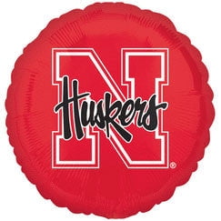 University of Nebraska 18" Foil Balloon
