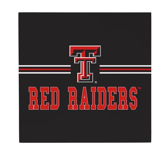 Texas Tech Red Raiders 12" x 12" Wood Wall Sign