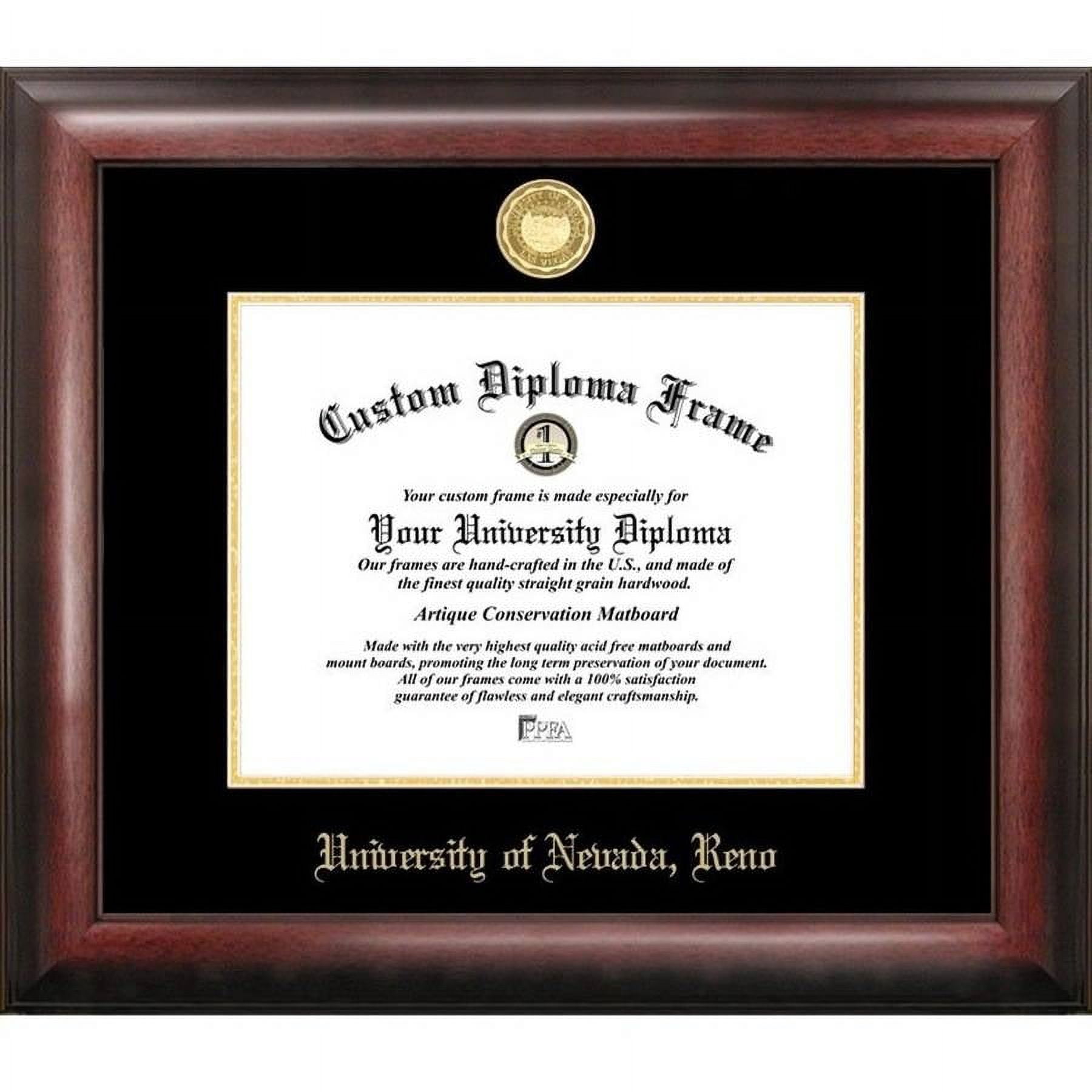 University of Nevada 8.5" x 11" Gold Embossed Diploma Frame