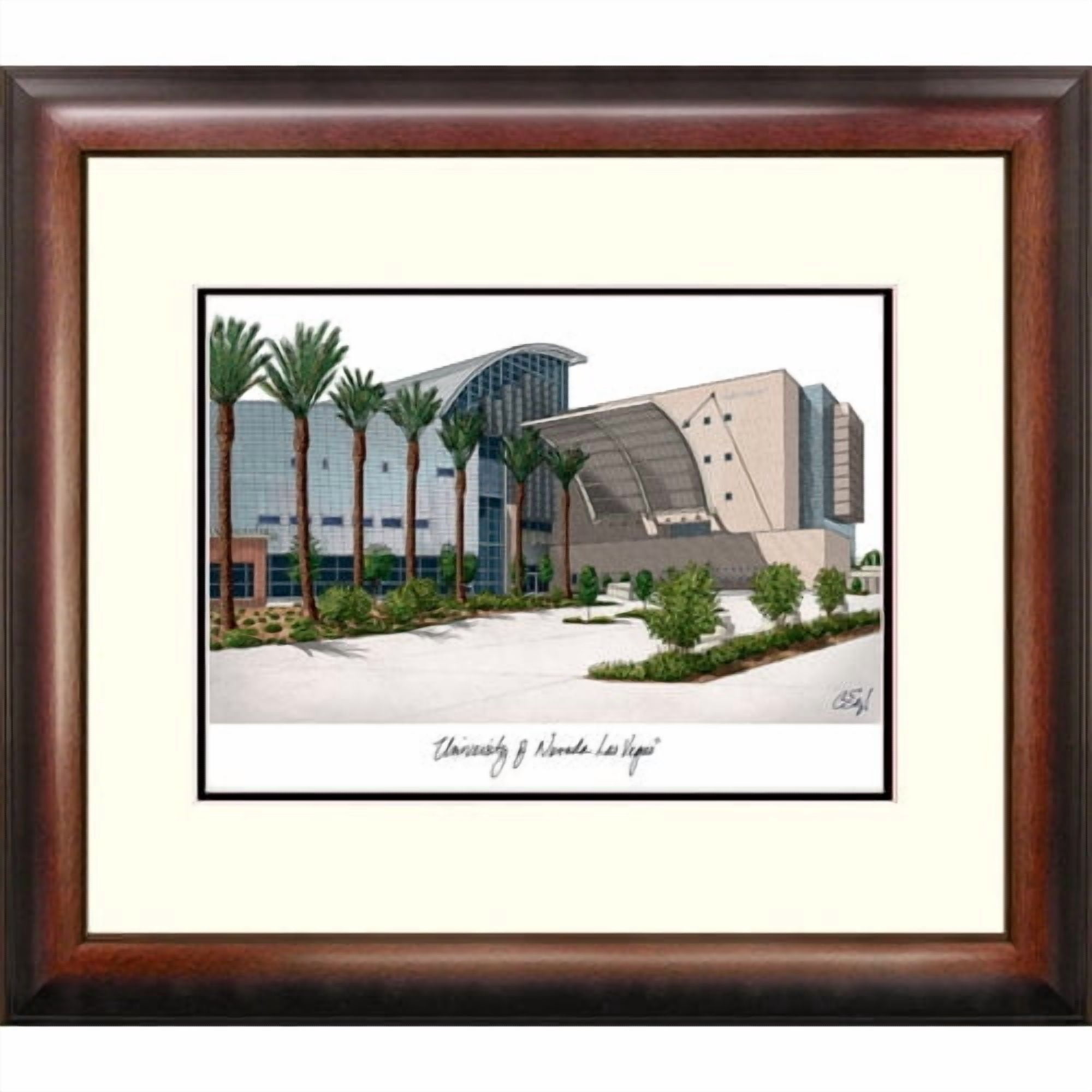 Campus Images Alumnus Lithograph Framed Photographic Print