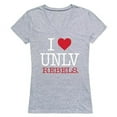 thumbnail image 1 of University of Nevada, Las Vegas I Love Women T-Shirt, Heather Grey - Medium, 1 of 1