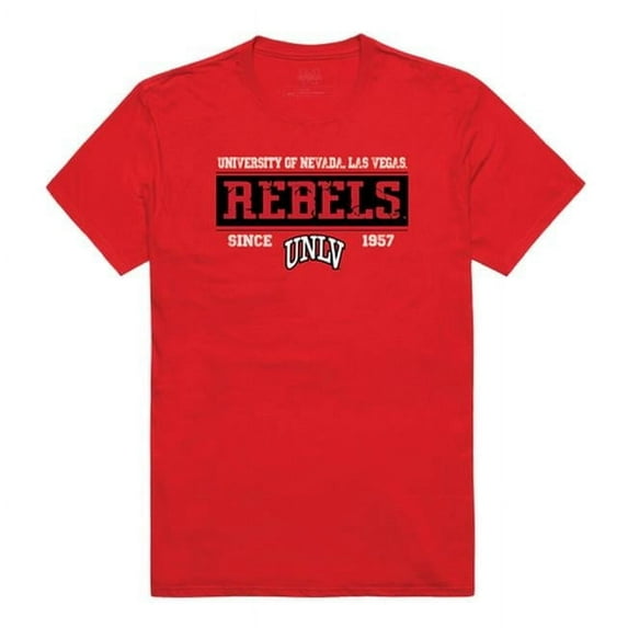 University of Nevada, Las Vegas Men Established T-Shirt, Red - 2XL