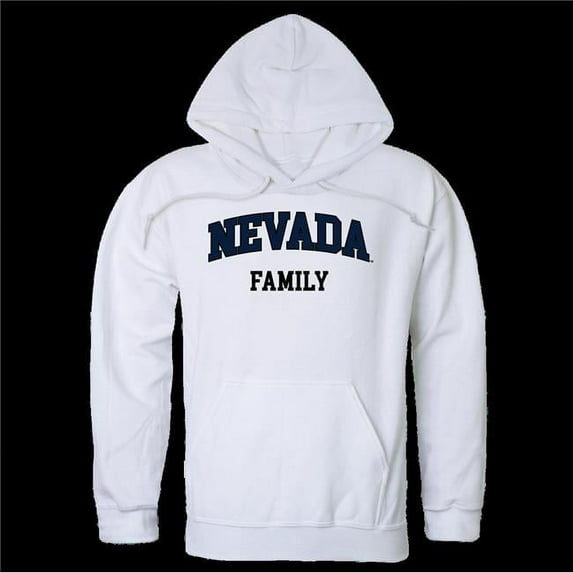 University of Nevada, Reno Wolf Pack Family Hoodie, White - Medium