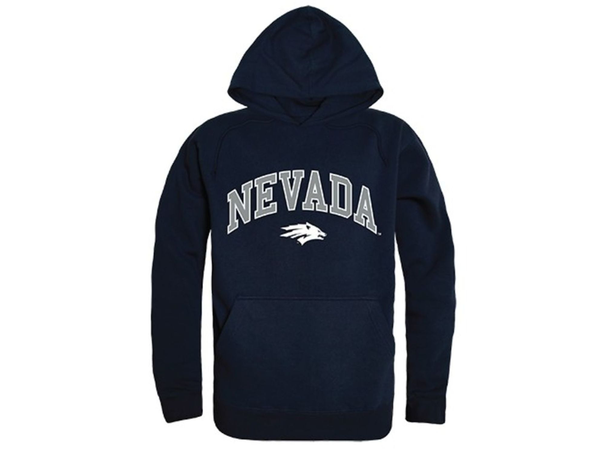 University of Nevada Wolf Pack College Hoodie Sweatshirt Navy