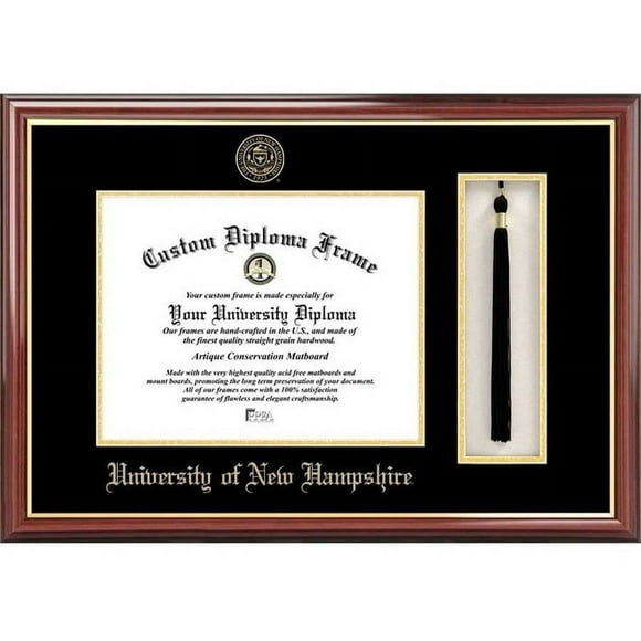 University of New Hampshire 8" x 10" Tassel Box and Diploma Frame
