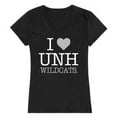 thumbnail image 1 of University of New Hampshire I Love Women T-Shirt, Black - Medium, 1 of 1