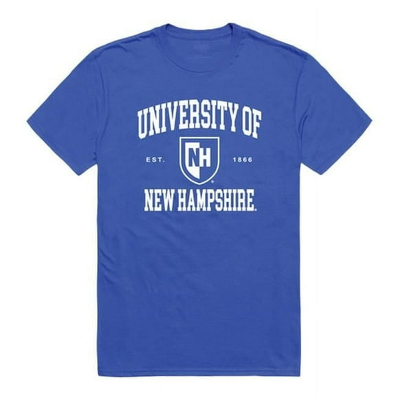 University of New Hampshire Seal T-Shirt, Royal - Medium